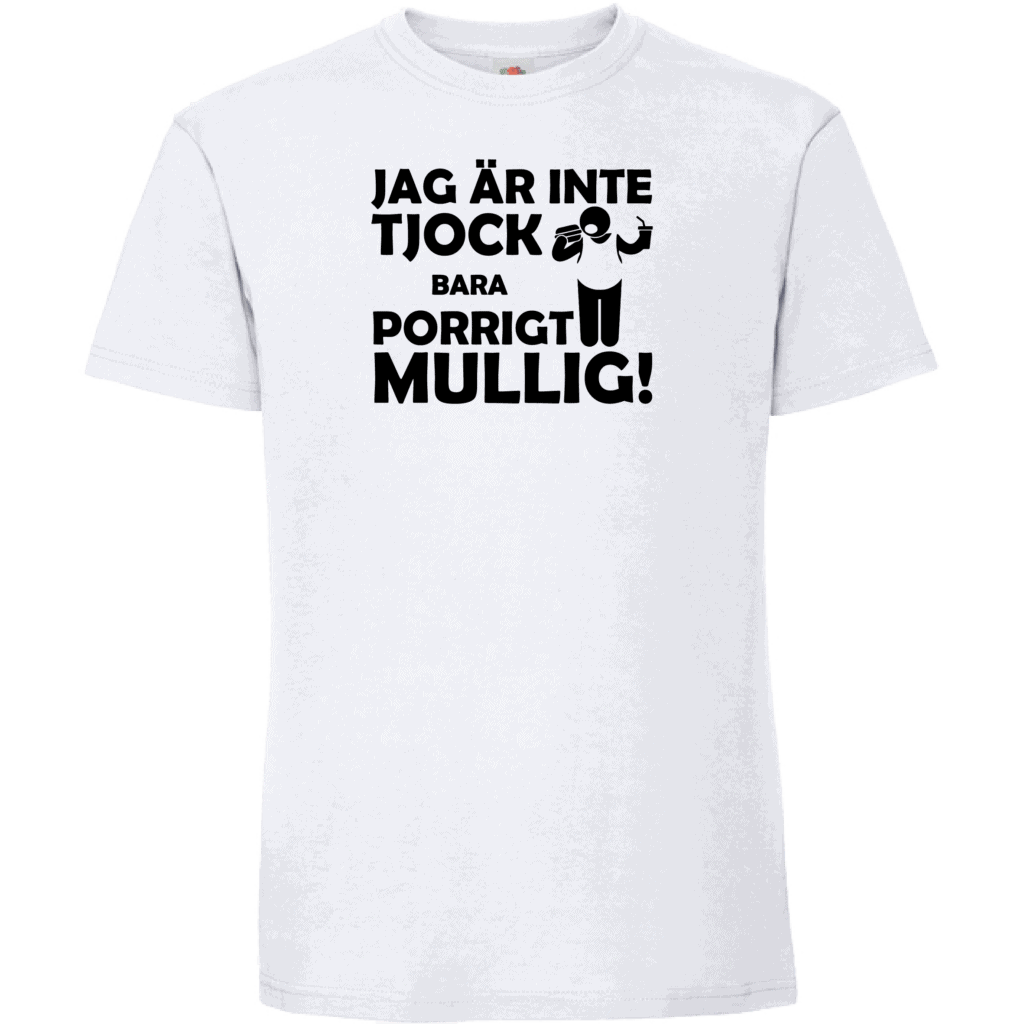 Porrigt Mullig